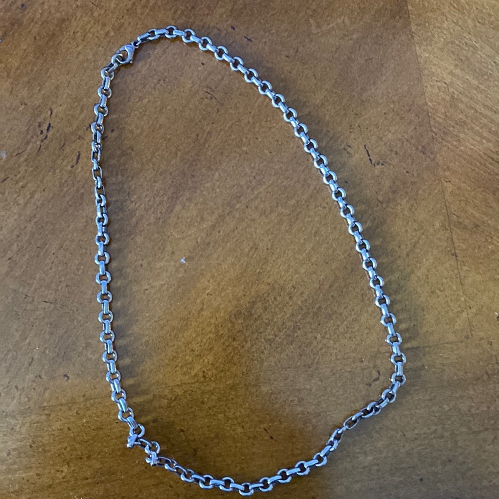 Mens silver chain